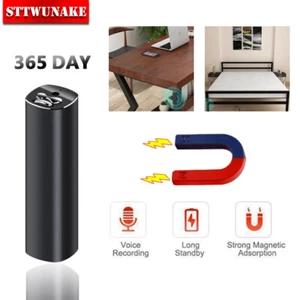 600 hours recording Mini voice activated recorder hidden spy listening device - Imagen 1 de 13