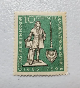 Deutsche George Friedrich Handel 10 1685-1759 Stamp 06/317 - Picture 1 of 3