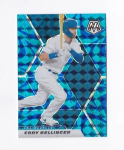 Mosaico Panini 2021 azul reactivo #59 Cody Bellinger Dodgers Cubs - Imagen 1 de 2