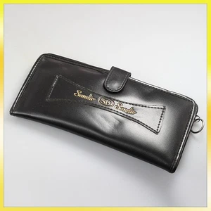 Black Leather Women's Ladies' Bifold Wallet Credit Cards Banknotes Coins Photo - Picture 1 of 5
