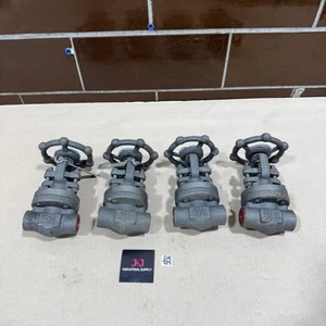 *NEW* Bonney Forge 1/2" Gate Valve A105N Class 800 Steel 997627-0002 (Lot Of 3) - Picture 1 of 6