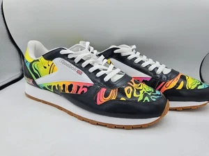 Sneakers Reebok Uomo 14 CLASSIC LEATHER BeatBox Promo Arcobaleno Moda - Foto 1 di 8