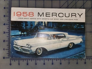 1958 Mercury Brochure Original 32pg - Bild 1 von 1