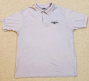 Vintage Poloshirt Thunderbird grau Large - Bild 1 von 7