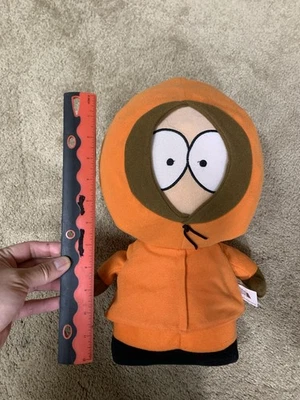 Nanco Comedy Central South Park Kenny 12" Inch Plush Toy Doll 2008 Orange Hoodie - Image 1 of 4