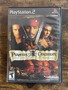 Pirates of the Caribbean: The Legend of Jack Sparrow Sony PlayStation 2 PS2 CIB - Picture 1 of 4