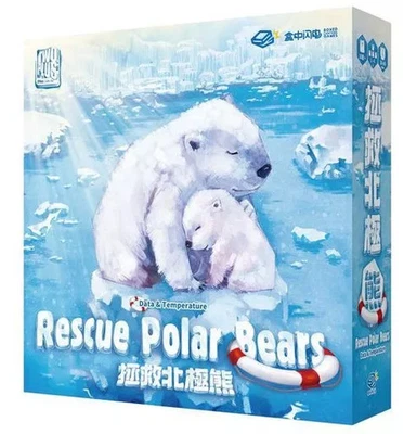 Board Game Rescue Polar Bears Data Temperature Japanese Translation Japan Rare - Image 1 of 4
