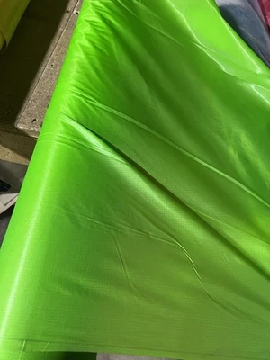 Green Nylon Ripstop (DWR) Fabric 70 Denier 64” Water-Repellent Camping Tent - Image 1 of 2