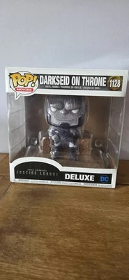 Funko Pop! Darkseid On Throne 1128 Justice League Vinyl Figure UK Edition - Image 1 of 4