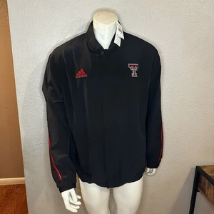 Adidas Jacke Texas Tech Red Raiders NCAA Full Zip schwarz IK3023 Herren Größe XL - Bild 1 von 5