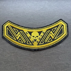 2012 HOG Membership Rocker Patch Harley Davidson Owners Group HD - Picture 1 of 3