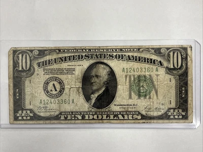 1928-B $10 Federal Reserve Note - Image 1 of 4