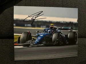 Logan Sargeant signed 8x10 Foto handsigniert Formel 1 1 - Bild 1 von 1