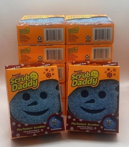 12 Scrub Daddy Special Edition - Weihnachten - Winter - Winterform Schneemann NEU - Bild 1 von 4