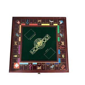 Franklin Mint Monopoly The Collectors Edition Wooden Chest Board VTG 1991 - Picture 1 of 9