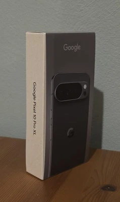 Google Pixel 10 Pro XL 256 GB Obsidian Black Neu Versiegelt Smartphone OVP - Bild 1 von 2
