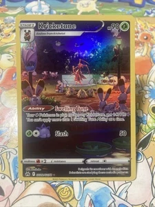 Kricketune GG02/GG70 Crown Zenith: Galarian Gallery Holo - Picture 1 of 8