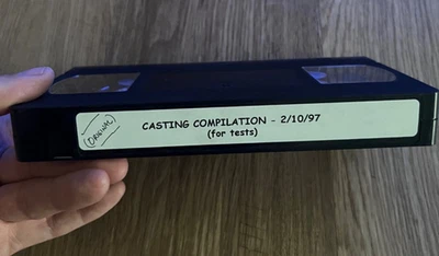 1997 TV Television Show Sitcom Actor Casting Compilation Production VHS Tape - Image 1 of 4