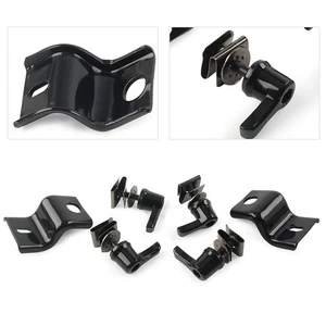 Kit de actualización de alforja One Touch para Harley Electra Road Glide FLHR clásico negro - Imagen 1 de 6