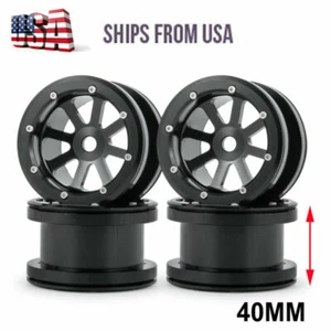 4PCS 1/10 RC Alloy 2.2'' Beadlock Wheel Rim For Axial Wraith RR10 SCX10 II TRX4 - Picture 1 of 12
