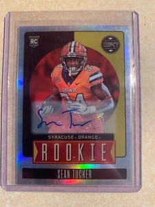 2023 Panini Legacy Football Sean Tucker #161 Rookie Silver Auto RC Buccaneers
