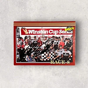 Dale Earnhardt '92 MAXX #271 WINSTON CUP GOODWRENCH MARTINSVILLE WIN signed card - Picture 1 of 2