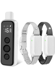 Shock Collar for 2 Dogs (8-120lbs) Waterproof Rechargeable Electric Dog Training - Bild 1 von 7