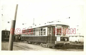 1A907 RP 1939 LEHIGH VALLEY TRANSIT RAILWAY CAR #933 ALLENTOWN PA - Picture 1 of 1