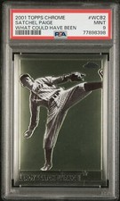 2001 Topps Chrome #WCB2 What Could Have Been Satchel Paige PSA 9 MINT POP 1