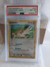 Farfetch'd 107/106 Holo Rare Secret Rare Ex Emerald Pokemon Card NM+  W/Tracking