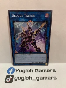 Yu-Gi-Oh Decode Talker SP18-EN031 1a Edición Lámina Estrella Luz Reproducida - Imagen 1 de 1