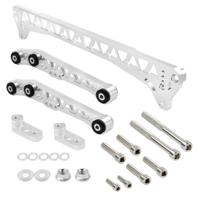 For 93-95 Honda Civic 94-01 Acura Integra Rear Lower Control Arms Subframe Brace - Image 1 of 4