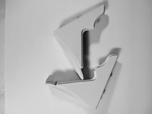 GE Waschmaschine Endkappen, RH und LF, weiß WH42X10633, WH42X10634  - Bild 1 von 5