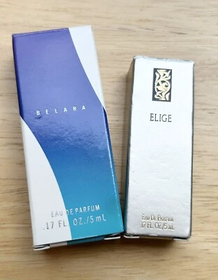 Mary Kay Belara & Elige Perfumes .17 Oz. Each New In Open Box Vintage LOT/2 - Image 1 of 4