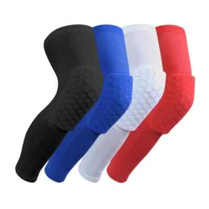 1 Stück Kniebandage Knieschoner Basketball Bein Sleeve Rodilleras Atmungsaktiv Sport Sicherheit - Bild 1 von 27