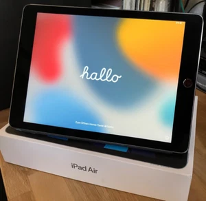 Apple iPad Air 2 64GB, WLAN, 24,64 cm, (9,7 Zoll) - Spacegrau A1566 - Bild 1 von 4