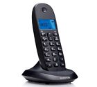 Motorola C1004L - 4-Piece Black Cordless Phone