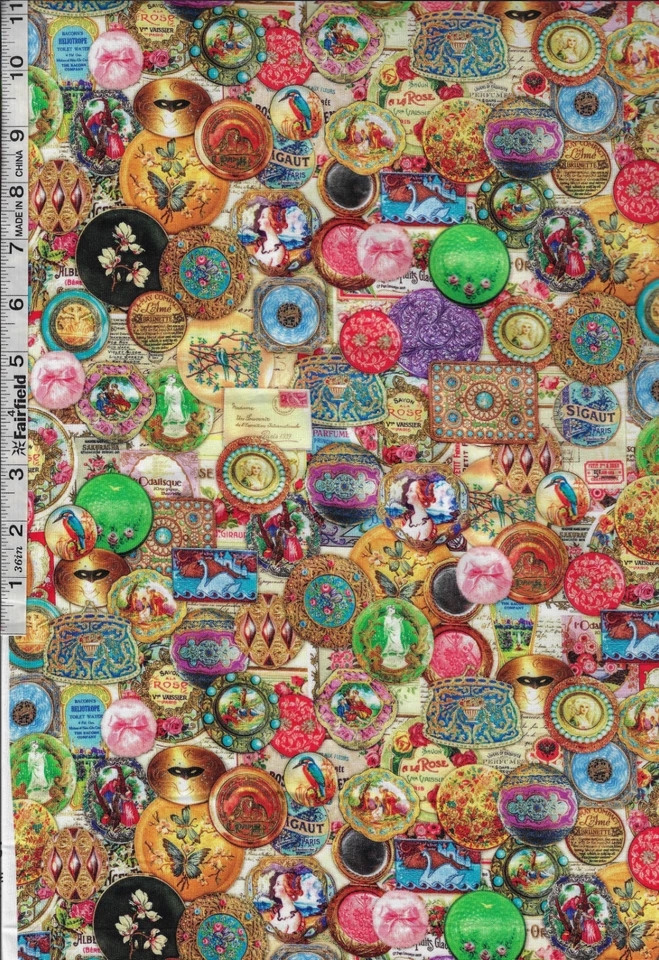 Library of Rarities Compacts by Robert Kaufman bty Foto 1 de 1