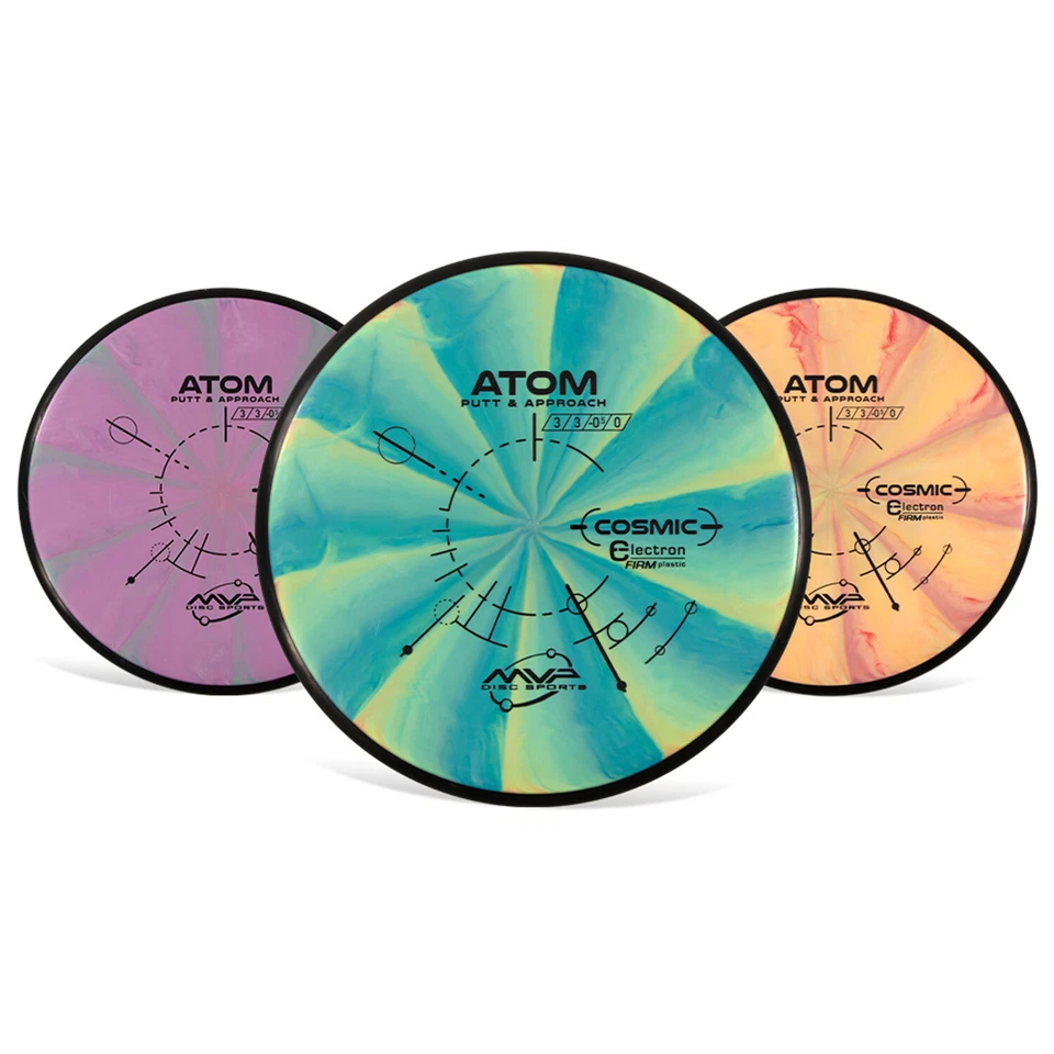 MVP Disc Golf Cosmic Electron Atom Firm Putter 3/3/0/1 - Choose Exact - Image 1 of 1