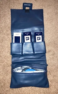 Vintage Pan Am Airlines First Class Toiletries Kit Travel Bag - New Complete - Picture 1 of 6