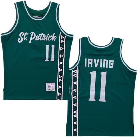 Kyrie Irving Men's Headgear Classics St. Patrick High School Basketball Jersey Cover