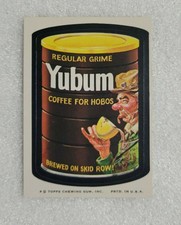 1974 Topps Wacky Package Series #8 "Yubum Coffee" TB NM
