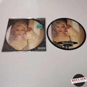 madonna - fever 7" picture disc vinyl record VG - Picture 1 of 3