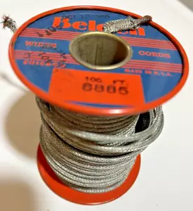 VINTAGE BELDEN CHICAGO USA 8885 WIRE CORD SPOOL USED OCT. 13, 1950 JOWIRE - Picture 1 of 5