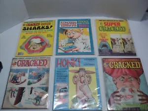 Lot of 5 Vintage Cracked Magazines & 1 Honk Magazine - Picture 1 of 15