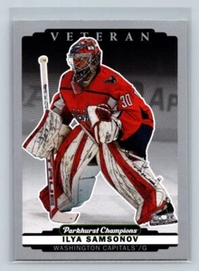 2022-23 Parkhurst Champions Hockey Silber #162 Ilya Samsonov Washington Capitals - Bild 1 von 2