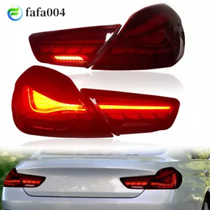Tail Lights Rear Lamp For BMW 6-Series F06 F12 F13 2010-2017 w/Animation DRL LED - Picture 1 of 11