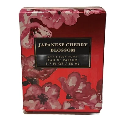 (1) Bath & Body Works Japanese Cherry Blossom Eau De Parfum 1,7 oz. Novo na caixa - Imagem 1 de 4
