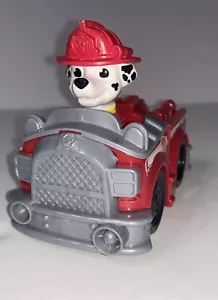 Paw Patrol Marshall Rescue Racer Spielzeug rot Feuerwehrauto - Bild 1 von 6