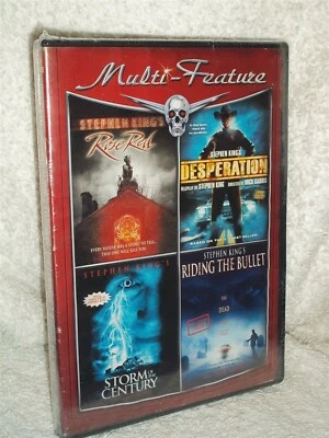 Rose Red/Desperation/Storm of The Century/Riding The Bullet (DVD, 2009, 4-Disc) - Image 1 of 2